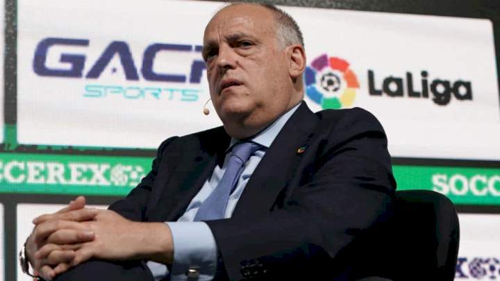 LaLiga president, Javier Tebas tells Messi, Barcelona to reconcile