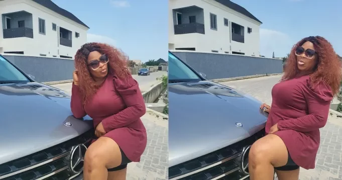 "My secret is hard work" - Actress, Laide Bakare says as she acquires her third car in one month