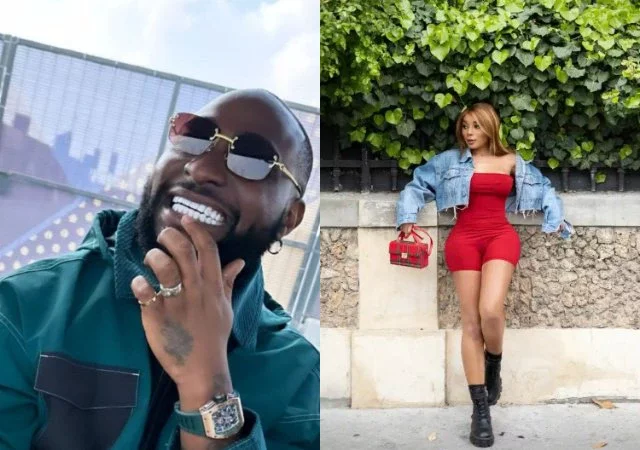 "I hope those who wish me hell are happy now"- Davido's alleged French pregnant side chick gives update