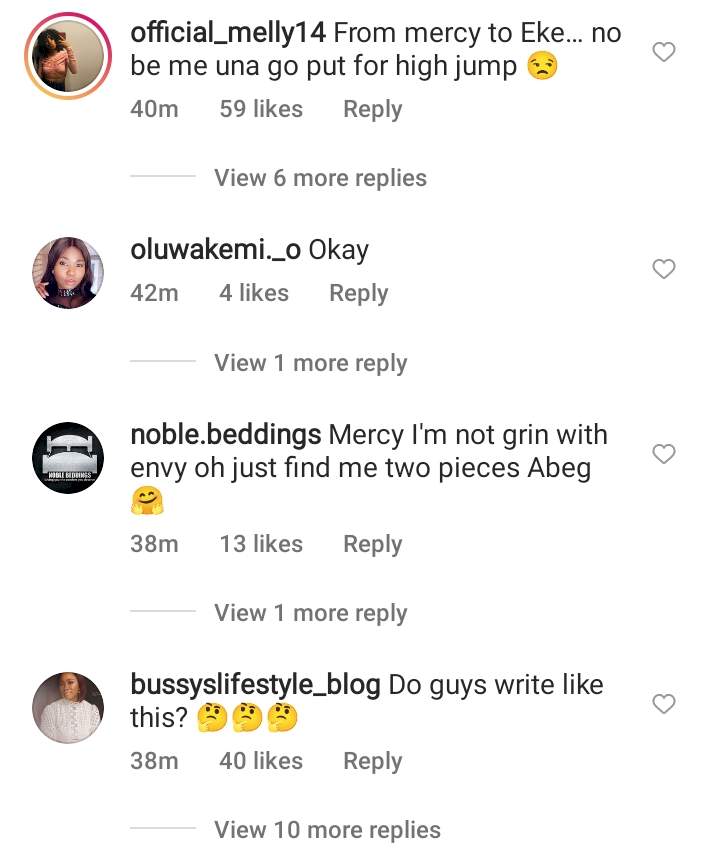 Mercy Eke sets tongues wagging as she shows off 'medicine' her mystery lover sent (Video)