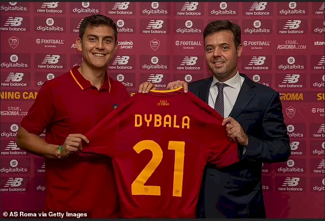 Paulo Dybala completes free transfer to Roma after leaving Juventus