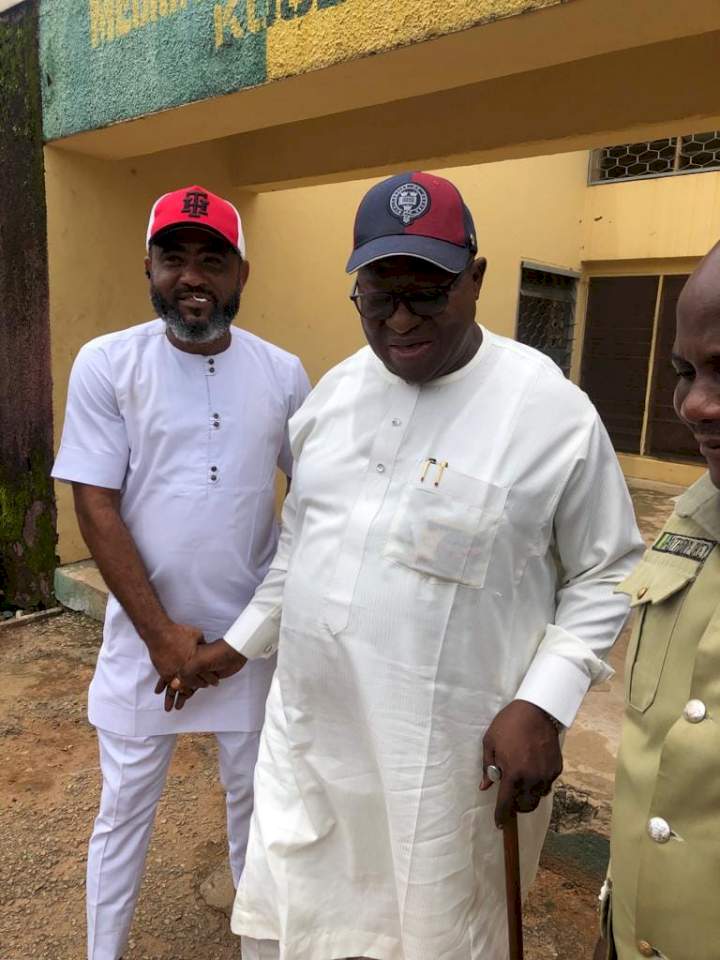 Former Governors Dariye and Nyame released from prison (photos)